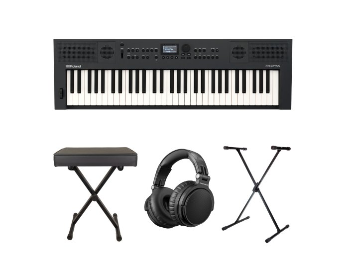 Roland GO:KEYS 5 Starter Pack (Graphite)