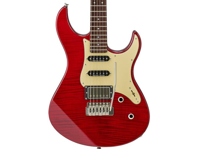 dybde Souvenir Klimatiske bjerge Yamaha Pacifica Elguitar GPA612VII Flame Maple El-guitar (Fire Red) -  El-guitar - DrumCity.dk
