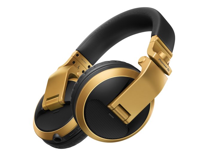 Pioneer DJ HDJ-X5BT-N Bluetooth Høretelefoner (Guld)