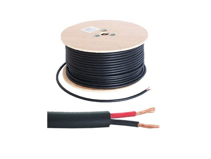 Speaker cable 100 meters [2 x 1.5 mm&sup2;]