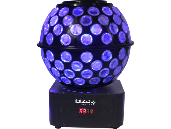 Ibiza LED Diskokugle RGBW