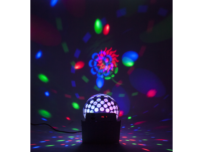 Ibiza LED disco ball RGBW
