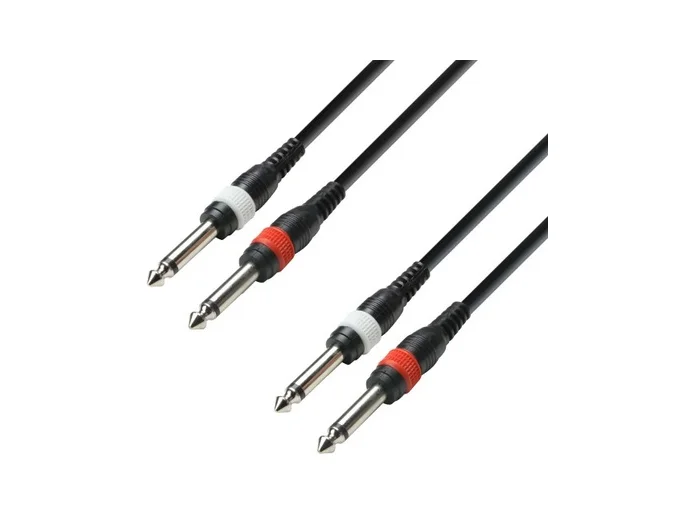 3-stjerners 6,3 mm stereojackkabel (6m)