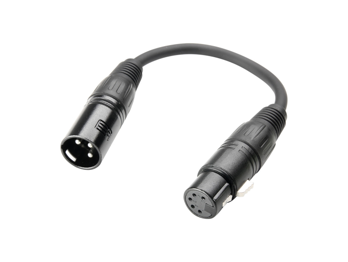 Adapter Cable DMX XLR Male 3 pin to XLR Female 5 pin