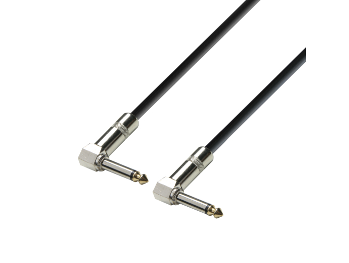 Instrument Cable 6.3 mm Angle Jack mono to 6.3 mm Angle Jack mono