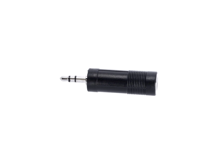 Adapter Audio Connector 6.3 mm Stereo Jack Female to 3.5 mm Stereo Jack