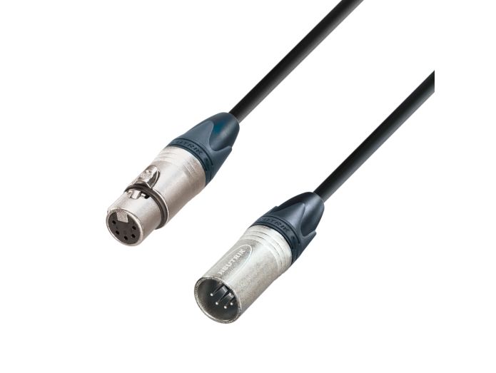 Neutrik DMX Cable XLR Male 5 Pin to XLR Female 5 Pin
