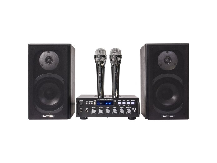 Karaoke Anlg m. Bluetooth og Ekko (2x 75W)