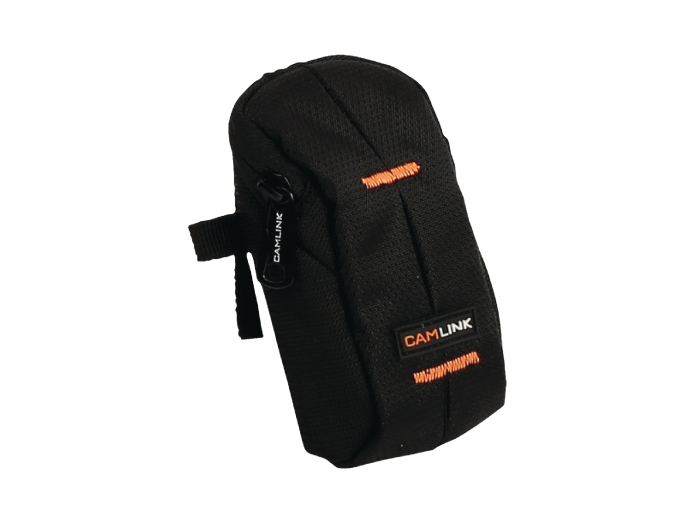 Kamera Kompakt Taske (Sort, Orange, 60x100x30 mm)