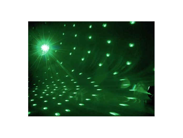Complete LED Mirror Ball Set with Remote Control (20 cm)