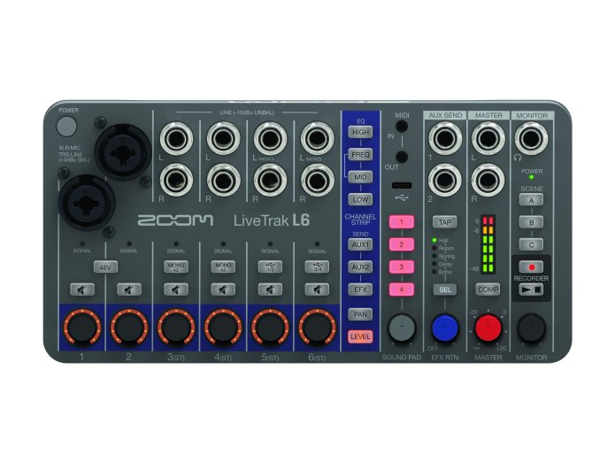 ZOOM LiveTrak L-6