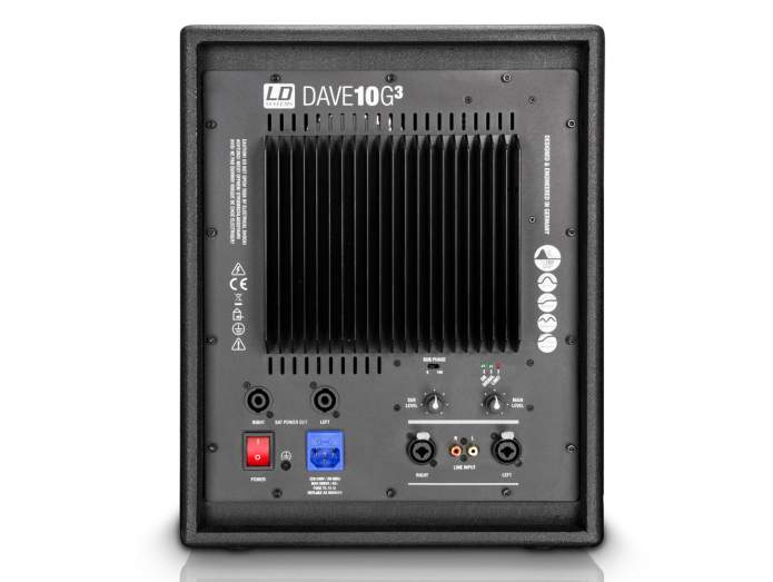 LD Systems DAVE 10 G3 aktivt høyttalersystem
