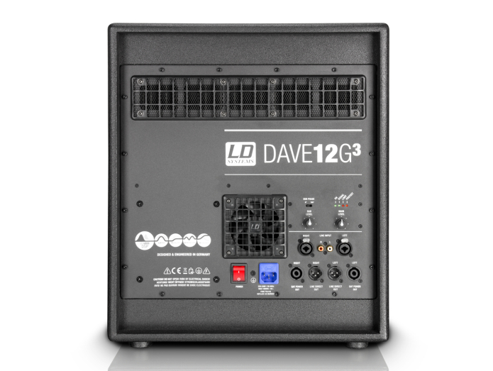 LD Systems DAVE 12 G3 aktiivinen kaiutinjärjestelmä