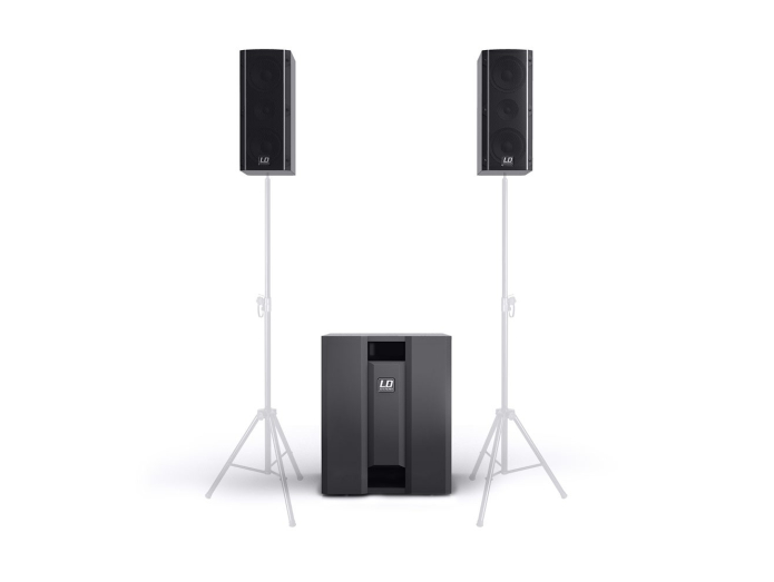 LD Systems DAVE 8 ROADIE Active Sound System