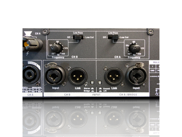 LD Systems DEEP2 2400 X Amplifier 2x600W 8 Ohm