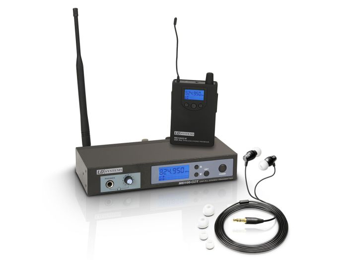 LD Systems MEI 100 G2 trådløst in-ear monitorsystem