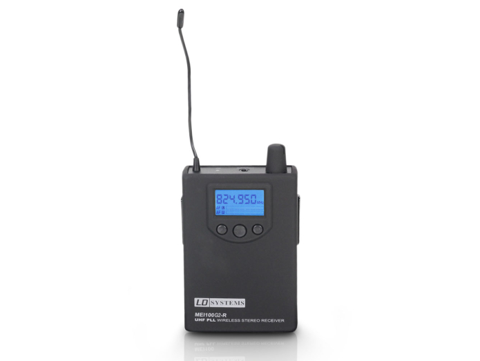 LD Systems -mottaker for MEI 100 G2 In-Ear Monitor