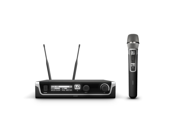 LD Systems U508 HHC - Wireless microphone system with handheld condenser microphone