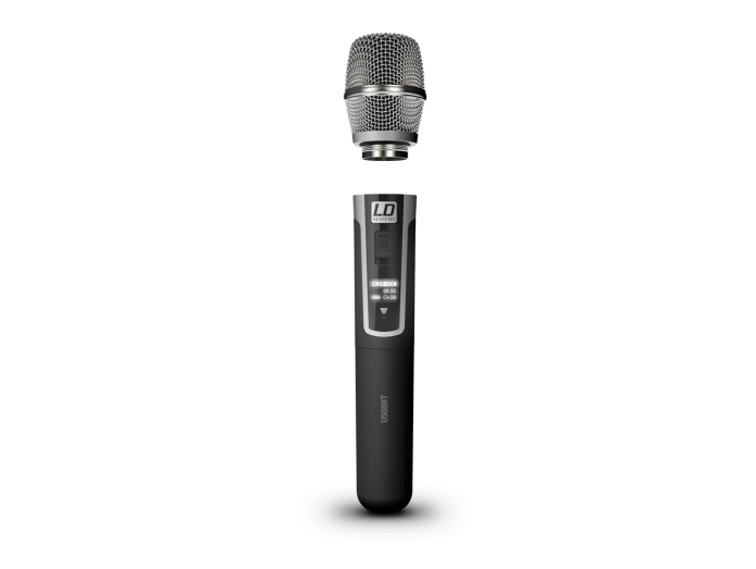 LD Systems U508 HHC - Trådlöst mikrofonsystem med handhållen kondensatormikrofon