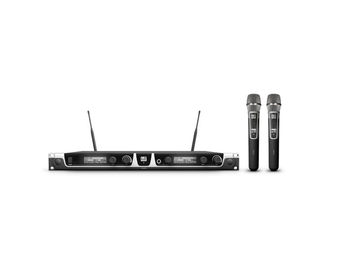 LD Systems U508 HHC2 - Wireless microphone system with 2 x handheld condenser microphone