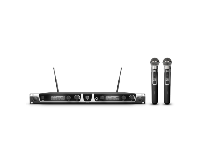 LD Systems U508 HHD2 - Wireless microphone system with 2 x dynamic handheld microphone