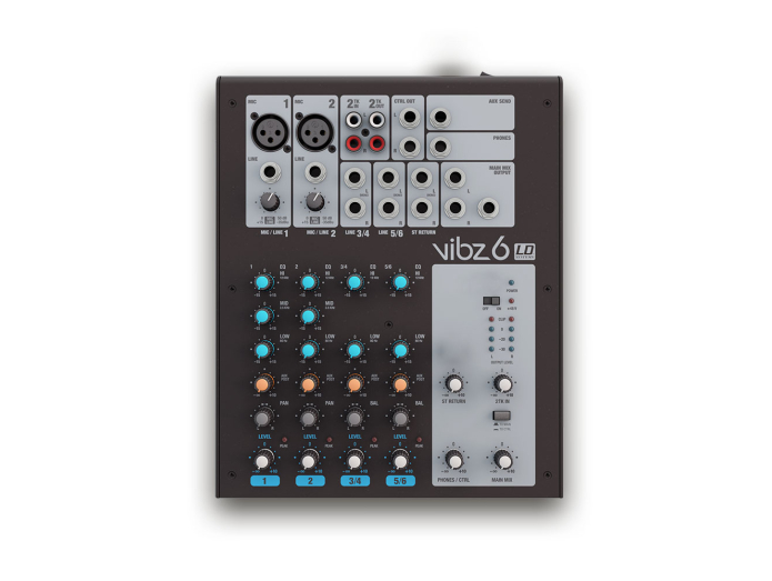 LD Systems VIBZ 6 - 6 channel mixer