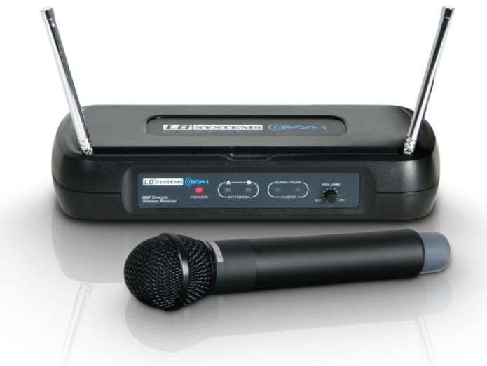 ECO 2 håndholdt mikrofon (863 - 865 MHz) - LD Systems