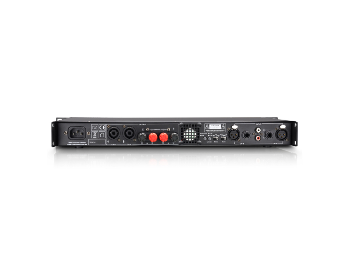 LD Systems XS 400 Effektforstærker (2x100W, 8 Ohm)