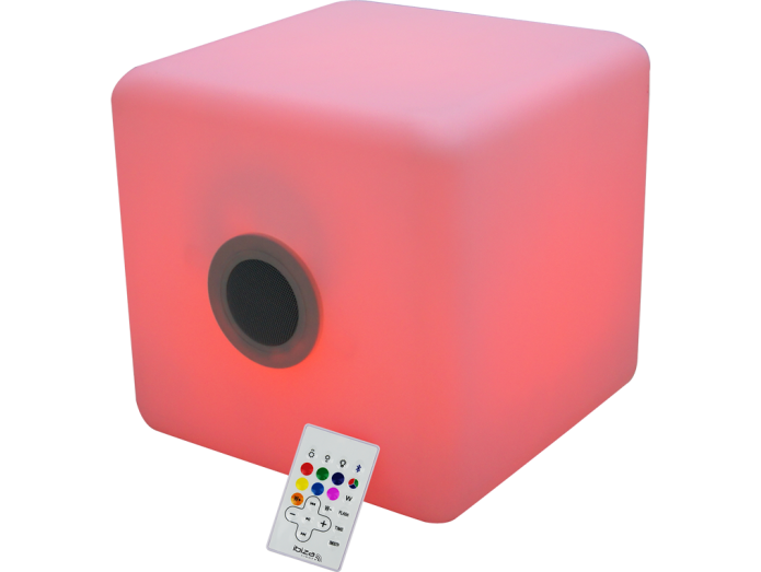 LED Cube med indbygget højttaler