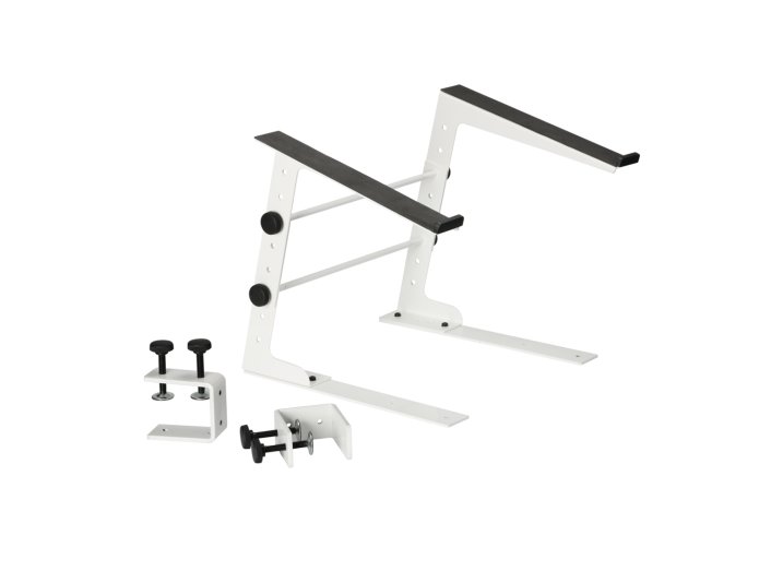 Laptop Stand with table bracket, white