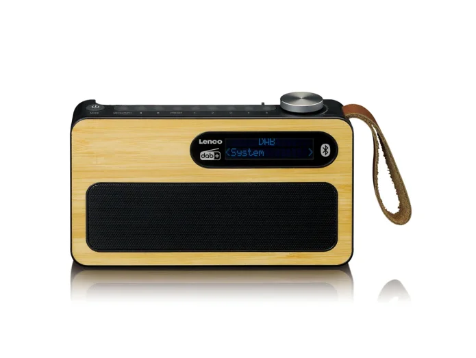 Lenco PDR-040 DAB+ Radio (Bambus/Sort)