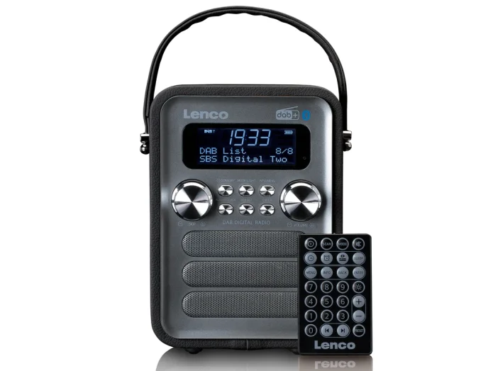 Lenco PDR-051 DAB+ Radio (Sort/Sølv)