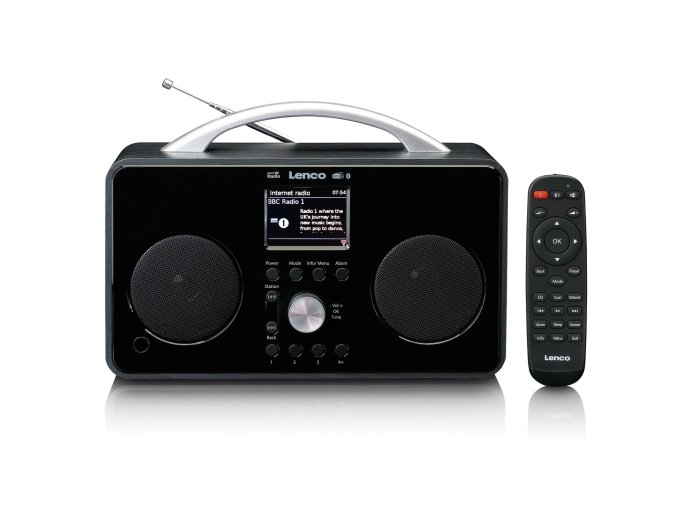 Lenco PIR-645 Internet Radio (Sort)