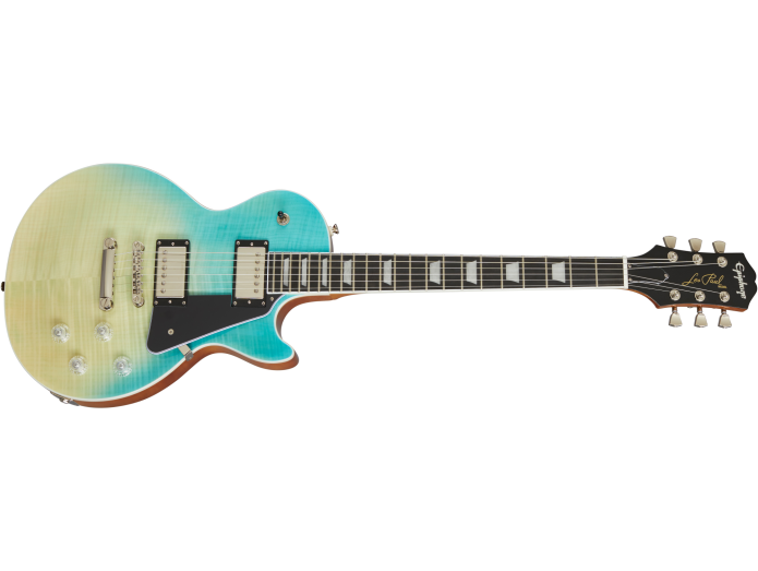 Epiphone Les Paul Modern elektrisk gitarr (Caribbean Blue Fade )
