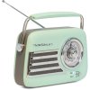 Madison Retro Radio with Bluetooth and FM (Matte Mint)