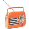 Madison Retro Radio with Bluetooth and FM (Orange)