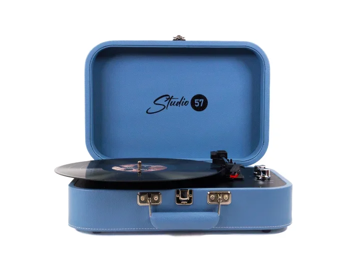 Studio 57 Mellow Turntable (Blue)