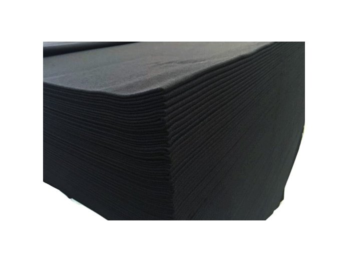 Molton sceneteppe (svart, 1 x 3 m, 300 g)