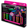 Neon UV face and body paint set