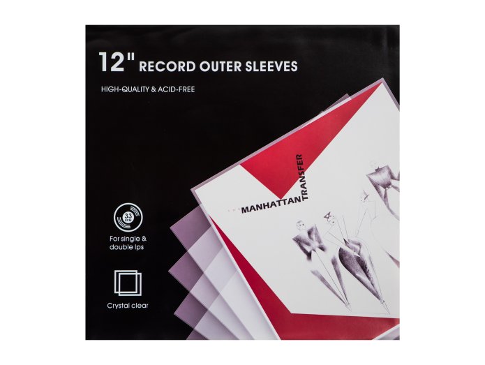 12" Record Outer Sleeves (50 pcs)