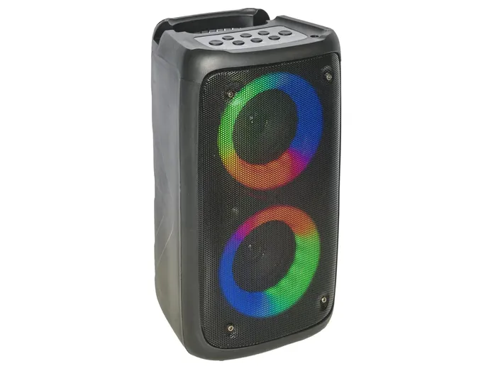 Sprog Bedst forfængelighed Party Light & Sound LEO-250 Bluetooth Højtaler (Sort m. Lys) - Bluetooth- højttalere - Pioneershop.dk