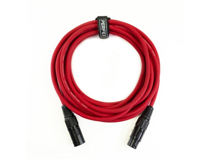 Perfex XLR Kabel (5m - Red)