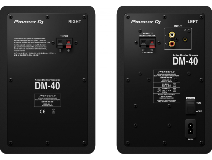Pioneer DJ DM-40-K Active Study Monitors