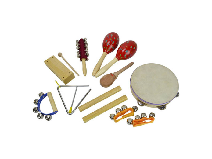 Children Percussion Set with 9 pieces