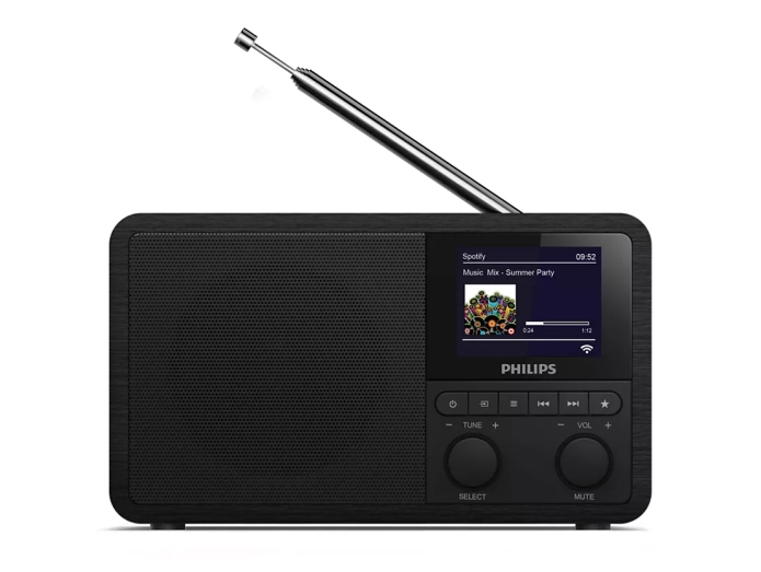 Philips TAPPR802/12 Internet Radio (Black) | SoundStoreXL Your online music store