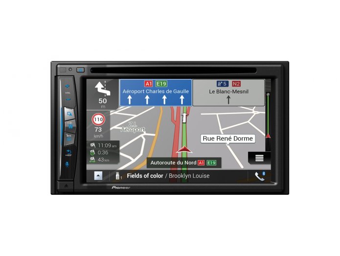 Pioneer AVIC-Z630BT GPS-navigering, Bluetooth och trdls Apple Carplay