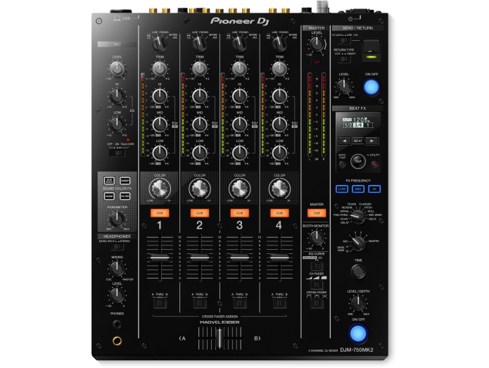 Pioneer DJ DJM-750MK2 DJ mikseri