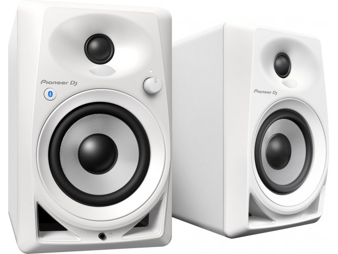 Pioneer DJ DM-40BT-W Studie Monitors m. Bluetooth (Hvid)