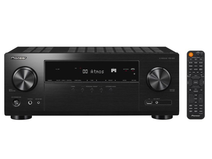 Pioneer VSX-935 7.2-kanal Receiver (Sort, 7x165W)