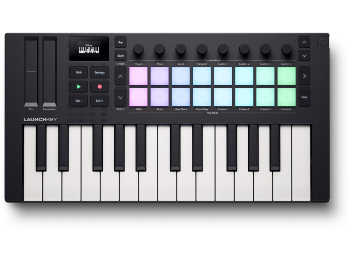 Novation Launchkey MINI 25 MK4 MIDI-Keyboard